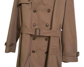 The Mens Store Beige Trench Coat 