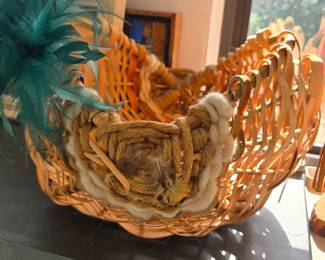 Native American, hand made basket