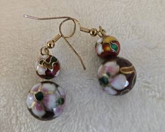 Cloisonne Earrings