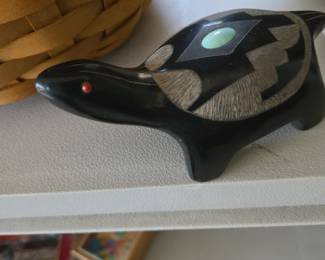 Turtle with stone