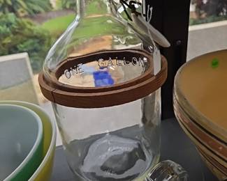 VTG Gallon Jug Cookie Jar