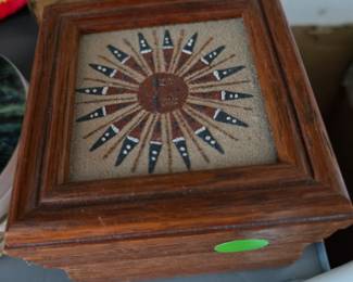 Native American Wood Box