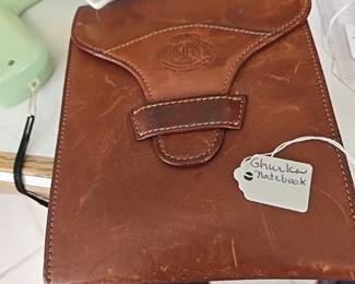 Ghurka Leather, Holds Notebook