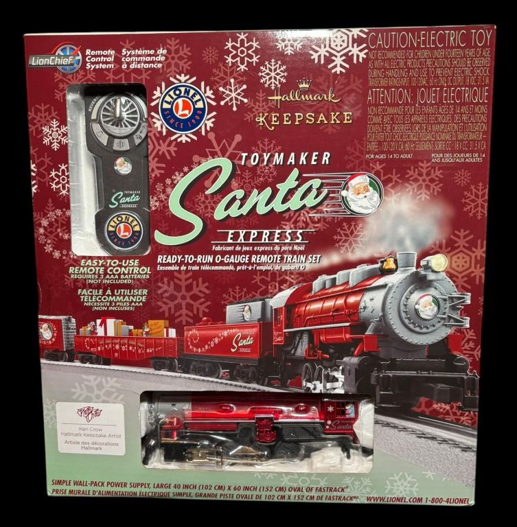 NEW Hallmark Lionel Santa Express Train 