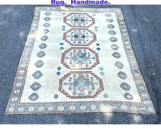 Lot 788 Large Antique OUSHAK Carpet Rug. Handmade.