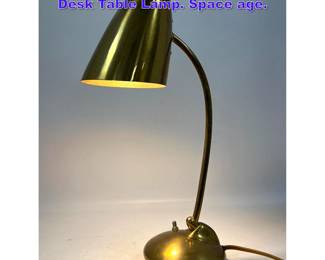 Lot 979 Vaughan Modernist style Adjustable Desk Table Lamp. Space age. 