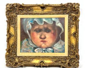 Lot 1930 Joan Erbe Painting on Canvas.
