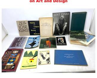Lot 2148 Collection of Miscellaneous Books on Art and Design