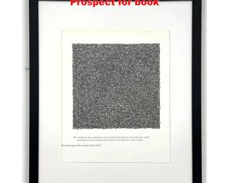 Lot 1926 SOL LEWITT offset lithograph Prospect for book