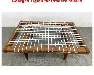 Lot 1938 Vintage French Stool table by Georges Tigien for Pradera 1950 s