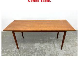Lot 2042 Mid Century Modern Teak Coffee Table.