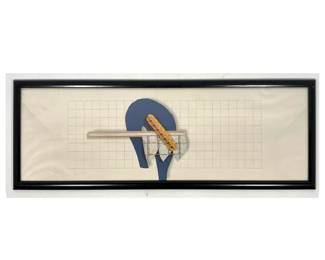 Lot 1793 RICHARD TUTTLE offset lithograph