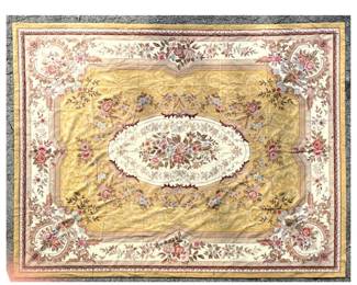 Lot 1780 Belgium style tapestry rug Carpet.
