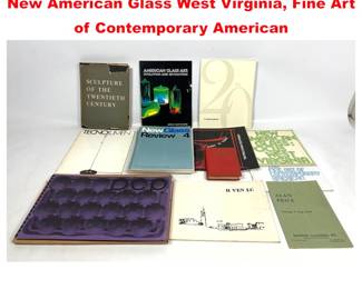 Lot 1638 Vintage Catalogues. Tecno Lumen, New American Glass West Virginia, Fine Art of Contemporary American