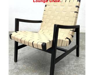 Lot 1865 Jens Risom Knoll Studio Woven Lounge Chair.