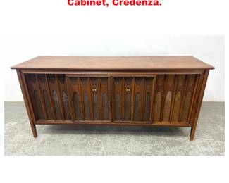 Lot 1979 Brasilia style Record Cabinet, Credenza.