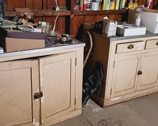 Vintage cabinets