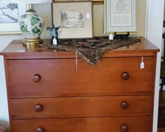 Cherry chest of drawers