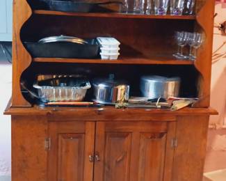 Vintage country cupboard