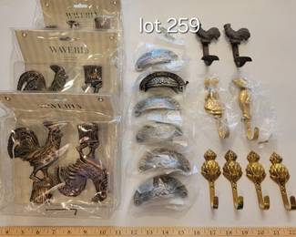 Decorative hardware sets