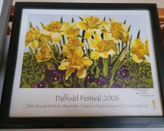 Gloucester Daffodil Festival framed prints