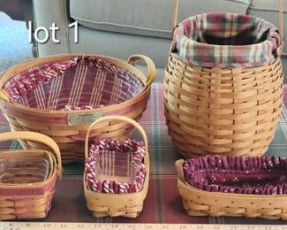 Longaberger basket collections