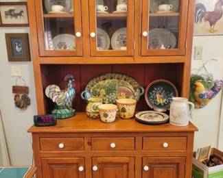 Pie cupboard and kitchen decor