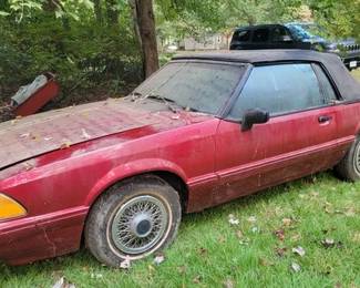 1989 Ford Mustang 2 convertible