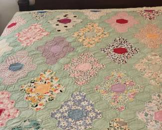Handmade vintage quilt