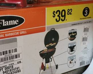 New in box charcoal grill