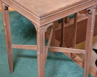 Mahogany side table