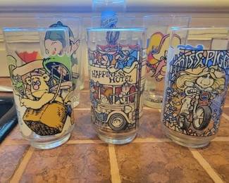 Vintage collector glasses