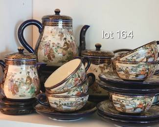 Antique chinese tea set