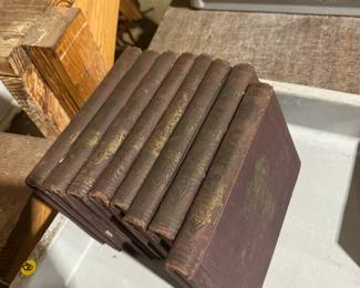 antique books, Civil War books, military books, Shakespeare...