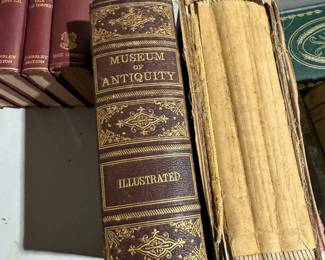 antique books, Civil War books, military books, Shakespeare...