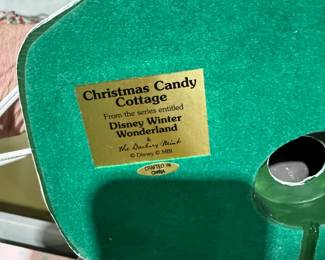 Walt Disney music boxes, Walt Disney Christmas villages, Christopher Radko ornaments, Disney ornaments