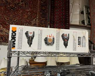 assorted tools, rolling double stack toolboxes with contents, some NIB tools