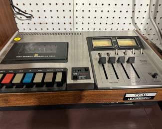 Teac cassette, reel to reel, component stereo system 