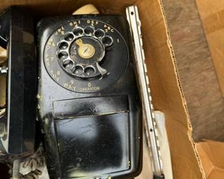 vintage telephones
