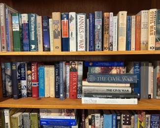 military, civil war, gun books