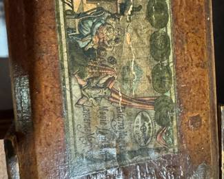 antique magic lantern collection, German magic lanterns, electric magic lanterns, different size magic lantern slides