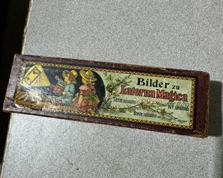 Magic Lantern slides and projectors, mid-late 1800's