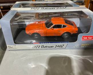1972 Datsun 240Z 1:18 scale diecast model cars