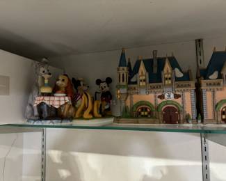 Walt Disney music boxes, Walt Disney Christmas villages, Christopher Radko ornaments, Disney ornaments