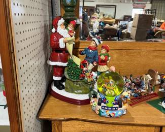 Walt Disney music boxes, Walt Disney Christmas villages, Christopher Radko ornaments, Disney ornaments