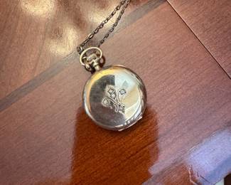 Pocket Watch collection, Waltham, Elgin, some running, some for parts, Masonic FOB, 14K gold