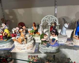 Walt Disney music boxes, Walt Disney Christmas villages, Christopher Radko ornaments, Disney ornaments