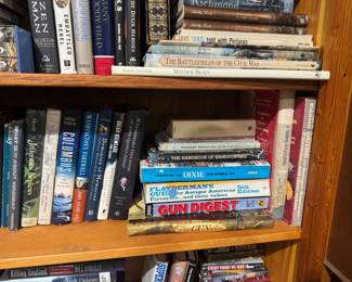 military, civil war, gun books