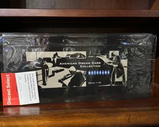 Vintage collectibles, Japanese friction cars, Minichamps 1:18 scale Cadillacs NIB, Structo, Buddy L, Matchbox, Lesney