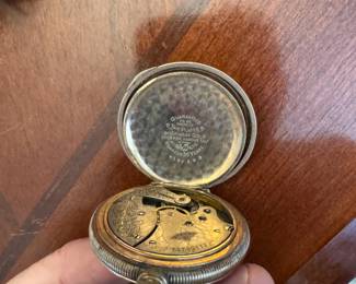 Pocket Watch collection, Waltham, Elgin, some running, some for parts, Masonic FOB, 14K gold